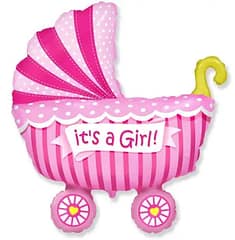 ВізокКоляска it's a girl рожева